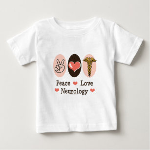 T-shirt de bébé de neurologue de neurologie