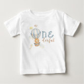 T-Shirt de bébé garçon pour le premier anniversair (Devant)