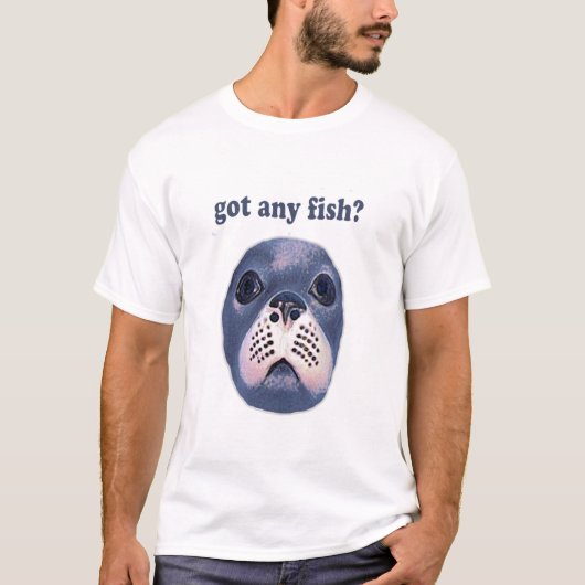 T-shirt de bébé phoque (Devant)