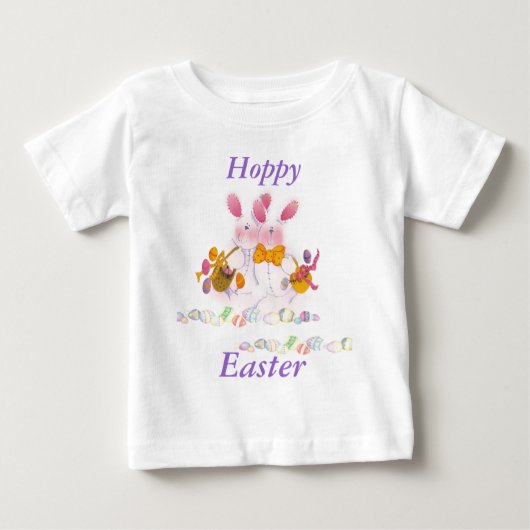 T-shirt de bébé pour Pâques (Devant)