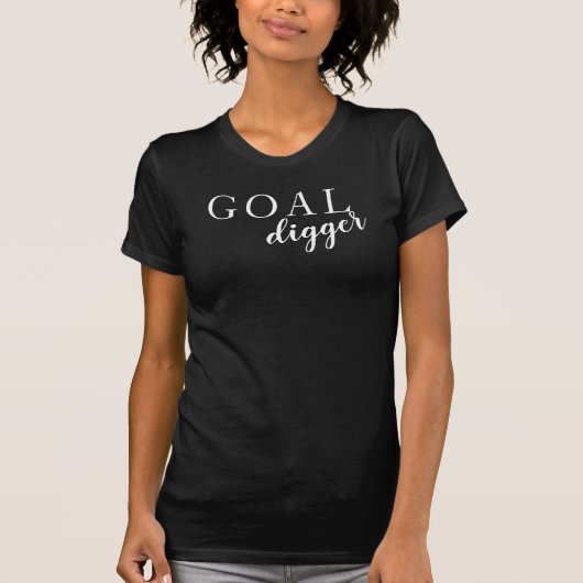 T-shirt de bêcheur de but (Devant)