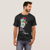 T-shirt de Belizéens qui boivent ensemble (Devant entier)