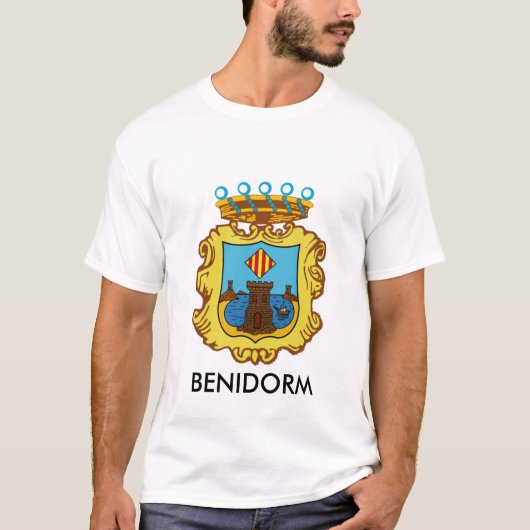 T-shirt de Benidorm (Espagne) (Devant)