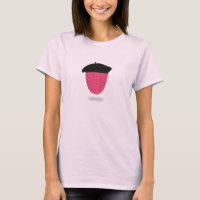 T-shirt "de béret de framboise"