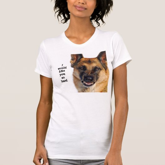T-shirt de berger allemand (Devant)