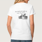 T-shirt de berger allemand (Dos)