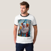T-shirt de bière clown déplaisante pour les fêtes (Devant entier)