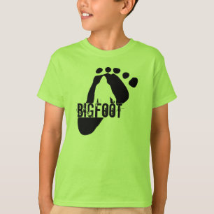 T-shirt de Bigfoot d'enfants