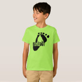 T-shirt de Bigfoot d'enfants (Devant entier)