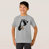T-shirt de Bigfoot d'enfants (Devant entier)