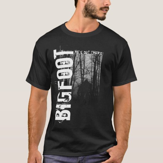 T-shirt de Bigfoot des hommes (Devant)
