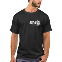 T-shirt de Bikepacking de clivage de visite