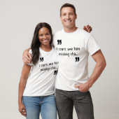 T-shirt de billard de citation (Unisexe)