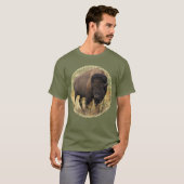 T-shirt de bison américain (Devant entier)