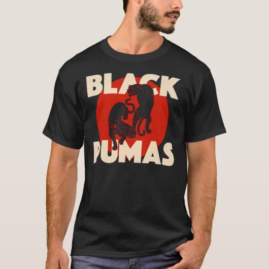 T-shirt de Black PUMAS (Devant)
