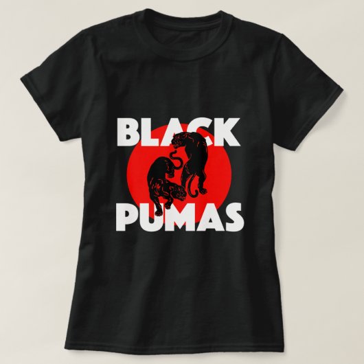 T-shirt de Black pumas (Design devant)