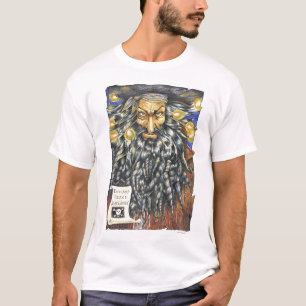 T-shirt de blanc de Blackbeard