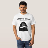 T-shirt de blanc de Giordano Bruno (Devant entier)