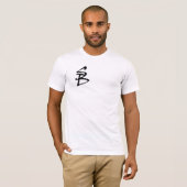 T-shirt de blanc de ville (Devant entier)