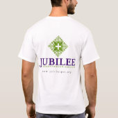 T-shirt de blanc d'église presbytérienne de jubilé (Dos)