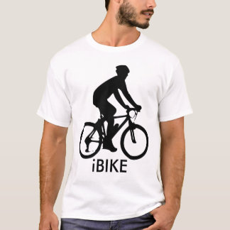 T-shirt de blanc d'iBIKE