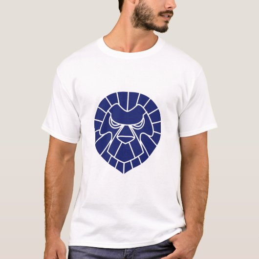 T-shirt de bleu de karma de Jackie (Devant)