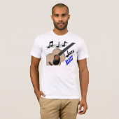 T-shirt de bleus de delta (Devant entier)