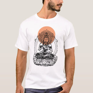 T-shirt de Bodhisattva de Bouddha de Japonais