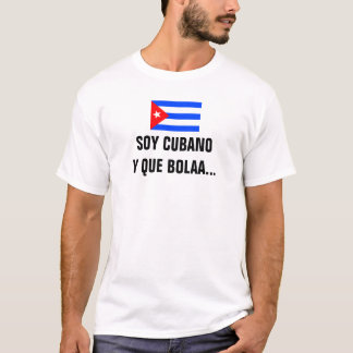 T-shirt de Bolaa de que de Cubano y de soja