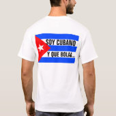 T-shirt de Bolaa de que de Cubano y de soja (Dos)
