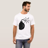 T-shirt de bombe : C'est "la bombe " (Devant entier)