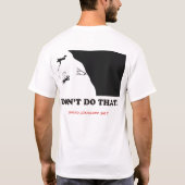 T-shirt de Bondo de jeu d'anneau (Dos)