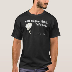 T-shirt De bonnes productions "je suis le DM, celui est