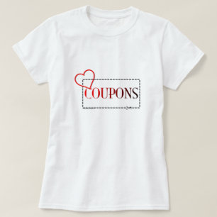 T-shirt de bons de coeur