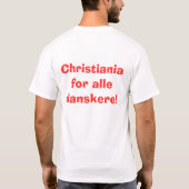 T-shirt de borgerlige de gode de repaire (Dos)