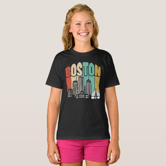 T-shirt de Boston (Devant entier)