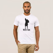 T-shirt de Boston Terrier (Devant entier)