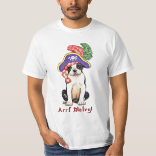 T-shirt de Boston Terrier Pirate