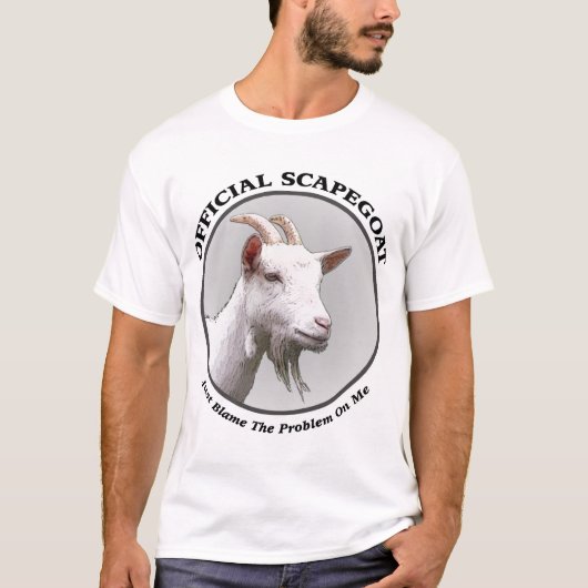 T-shirt de bouc émissaire (couleurs claires) (Devant)
