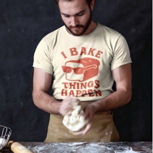 T-shirt de boulanger drôle 'Je fais arriver les ch