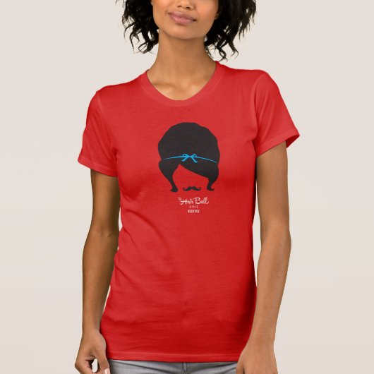 T-shirt de boule de cheveux (Devant)