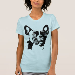 T-shirt de bouledogue français