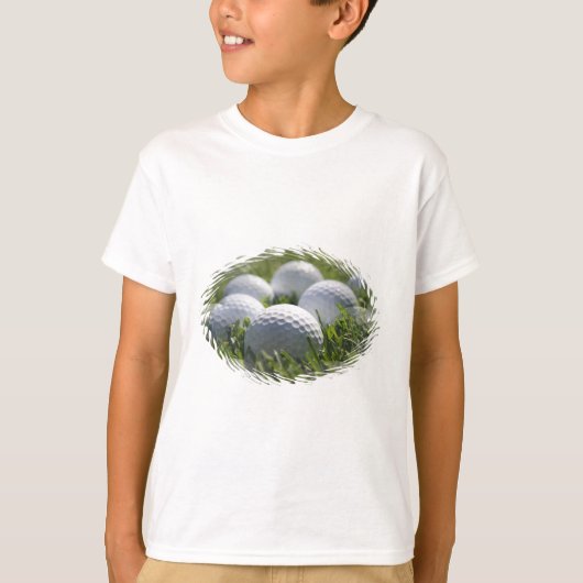 T-shirt de boules de golf (Devant)