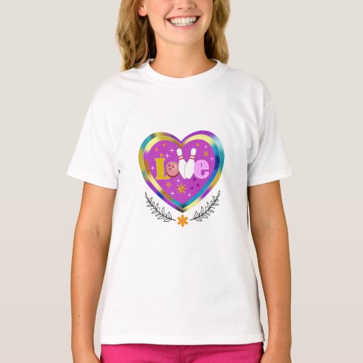 T-Shirt de bowling (Devant)