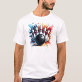 T-Shirt de Bowling (Devant)