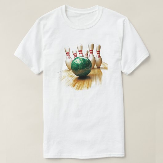 T-Shirt de Bowling (Design devant)