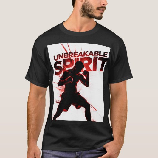 T-shirt de boxe de rue moderne (Devant)