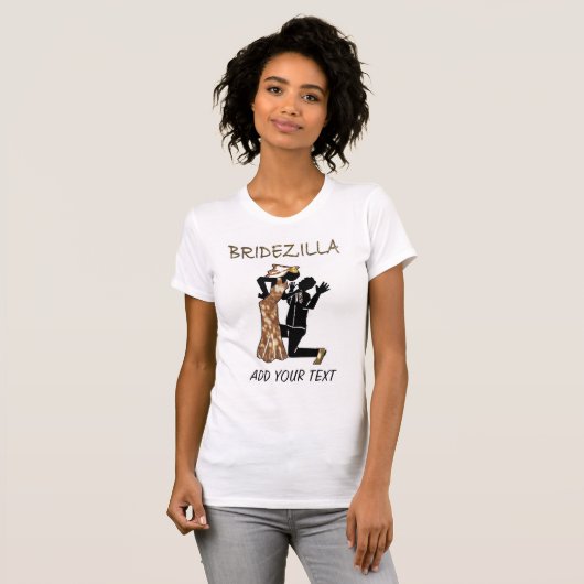 T-shirt de Bridezilla (2) (Devant entier)