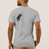 T-shirt de "broche" de notes (Dos)