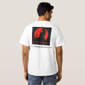 T-shirt de Bruce Campbell de bâti (Dos entier)